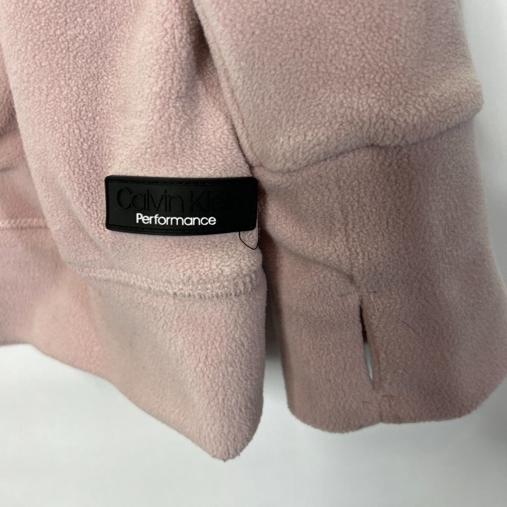 𝅺CALVIN Klein Performance Stretch Fleece Sweater XL - Picture 2 of 5